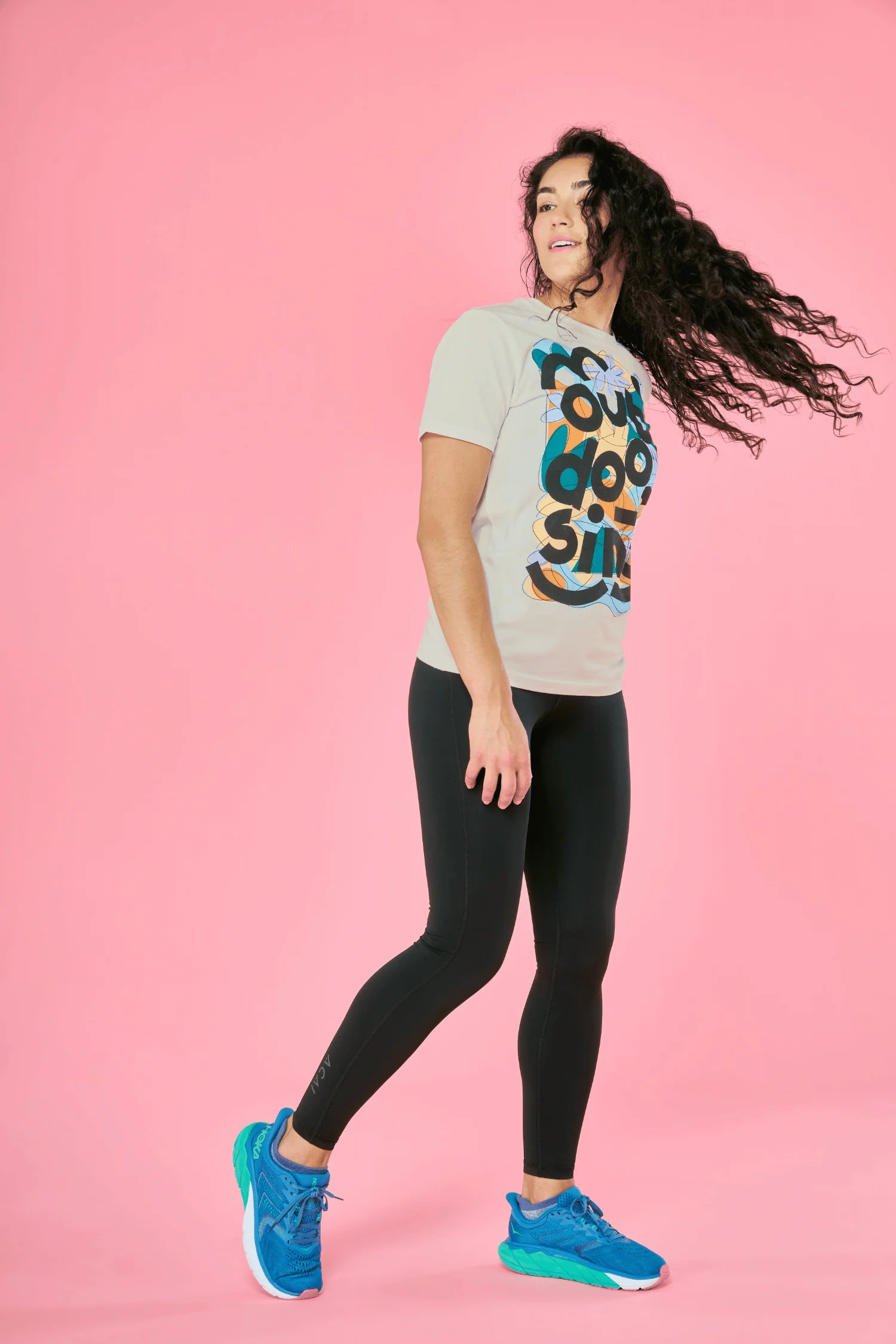 ACAI X Caroline Dowsett Outdoorsing Tee - Landscape - Image 4