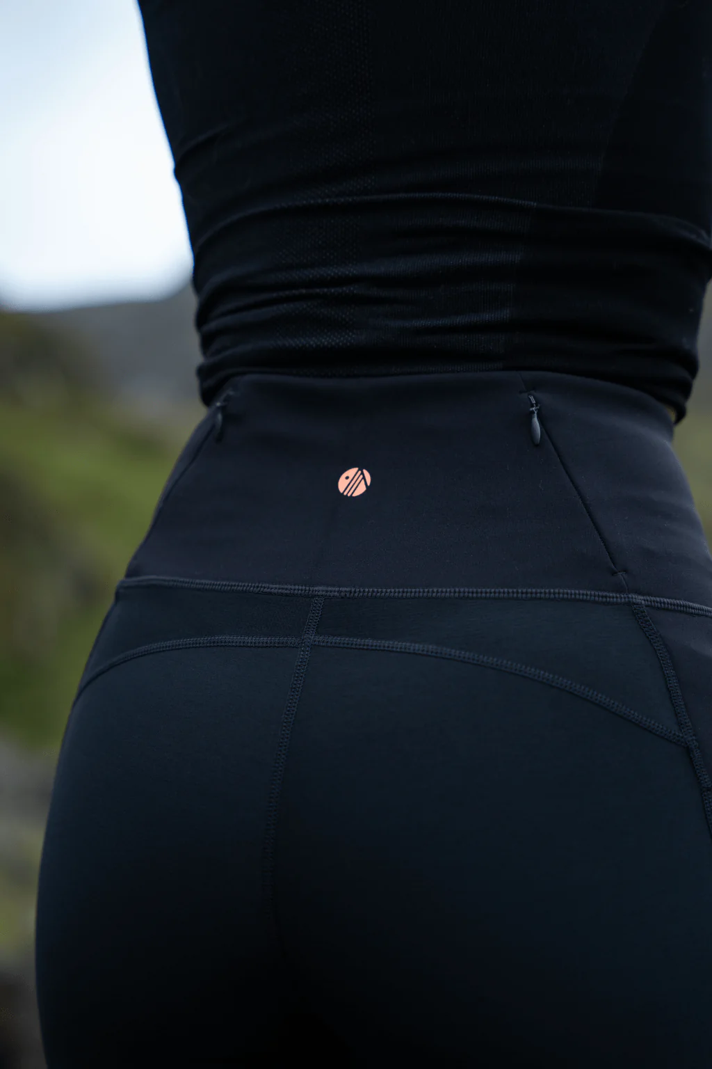 Thermal Altitude Leggings - 7/8 Length - Black - Image 7