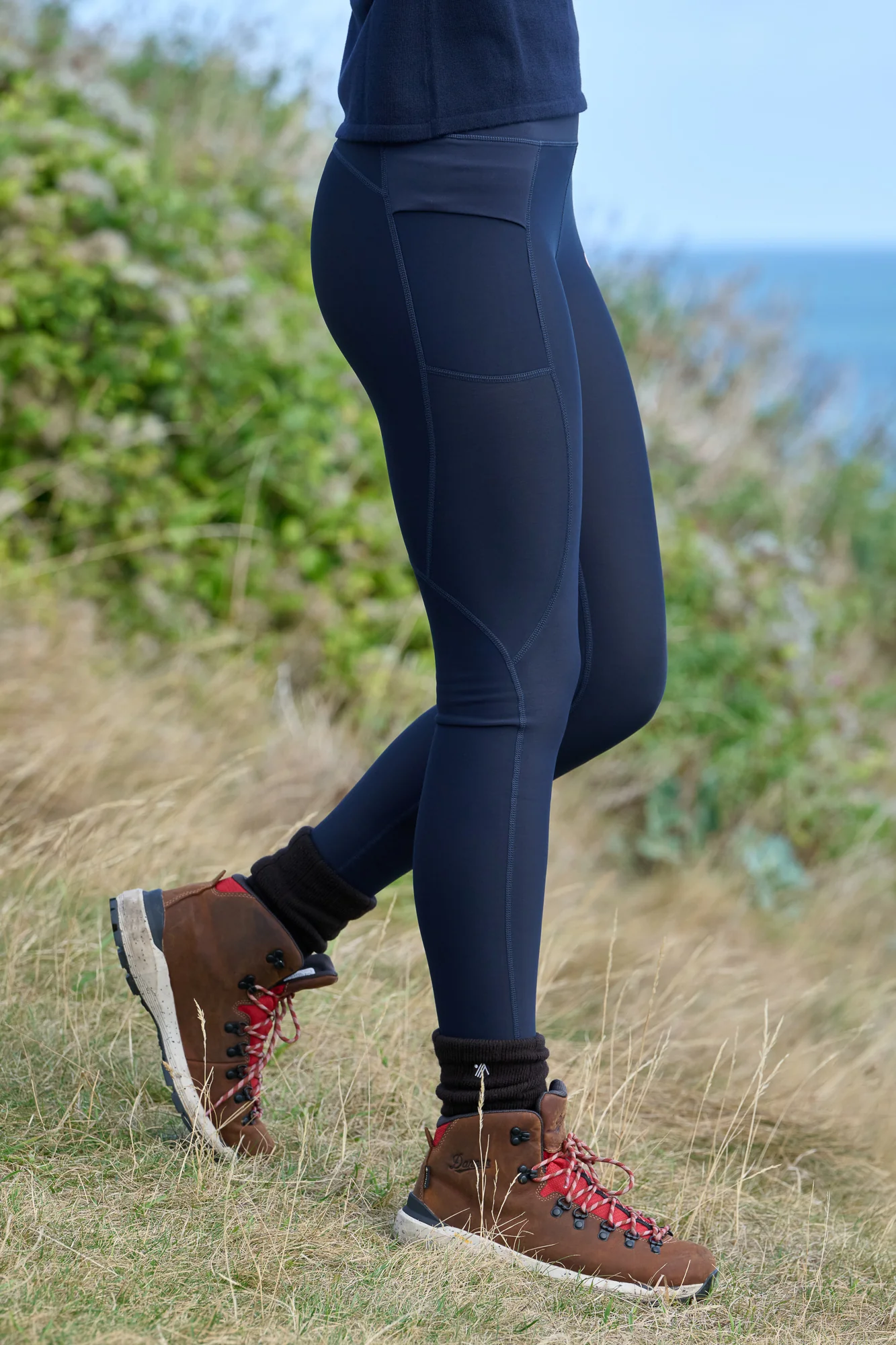 Thermal Altitude Leggings - Full Length - Deep Navy - Image 3