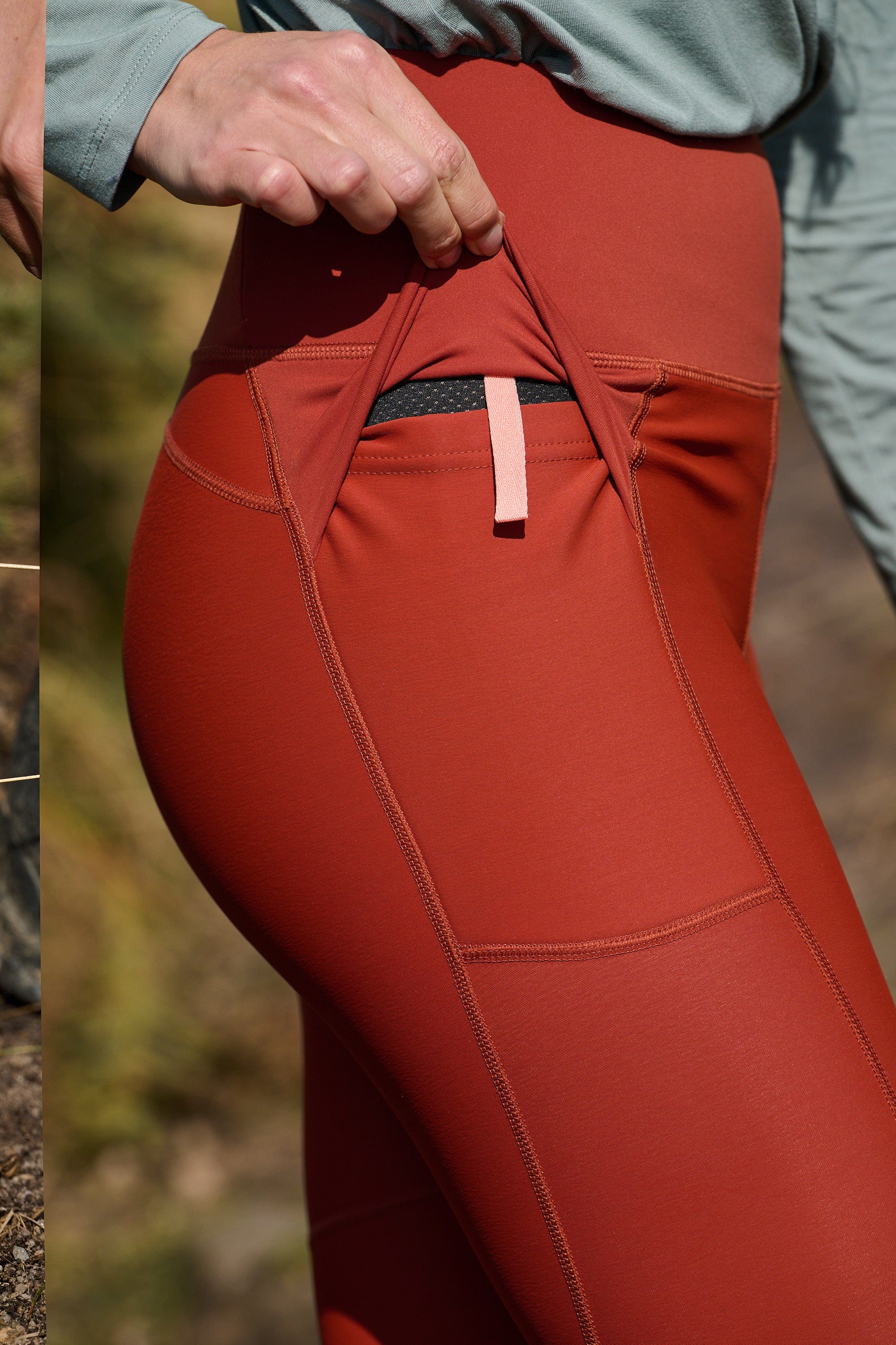 Thermal Altitude Leggings - Full Length - Amber - Image 7