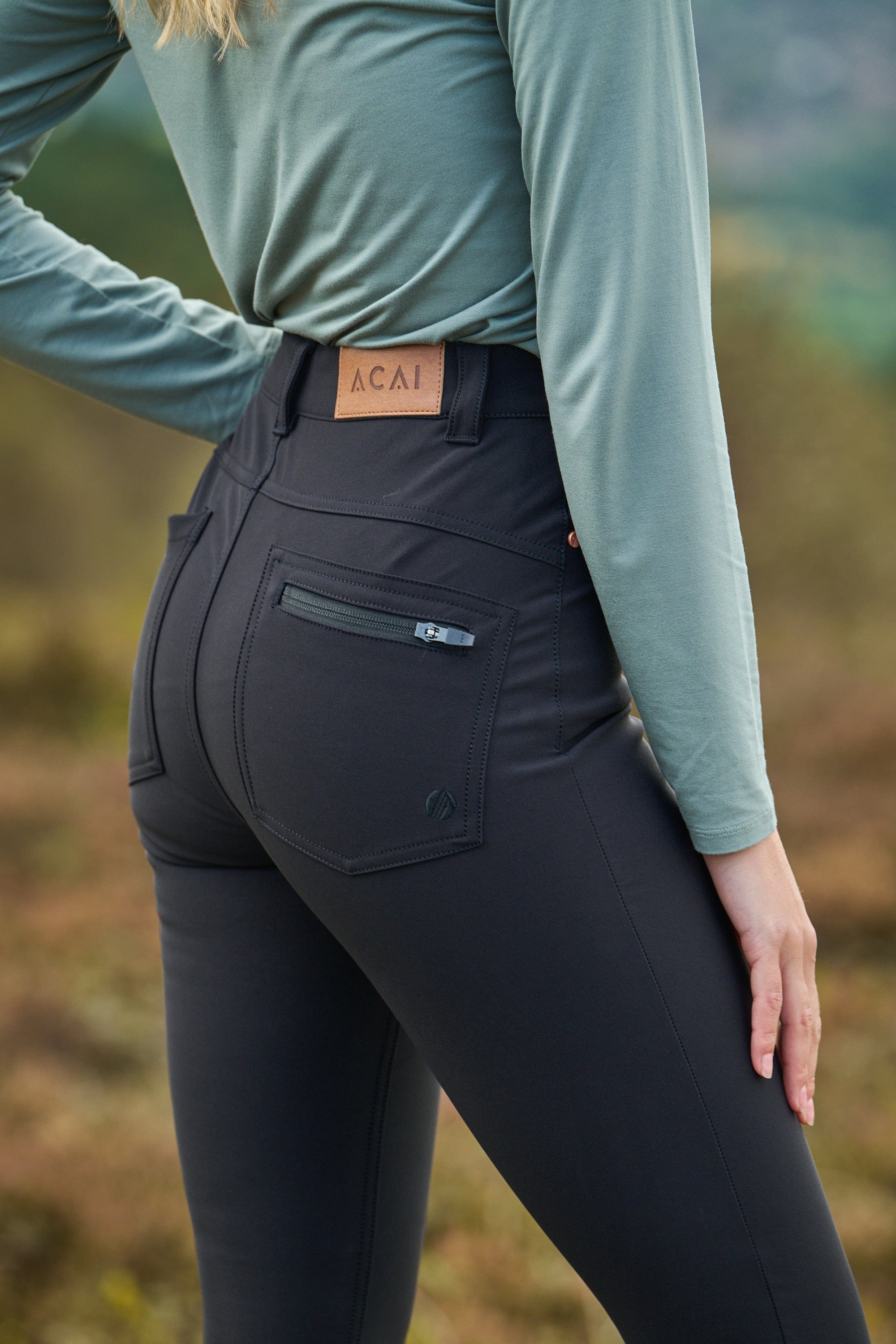 MAX Stretch High Abrasion Skinny Outdoor Trousers - Black - Image 10