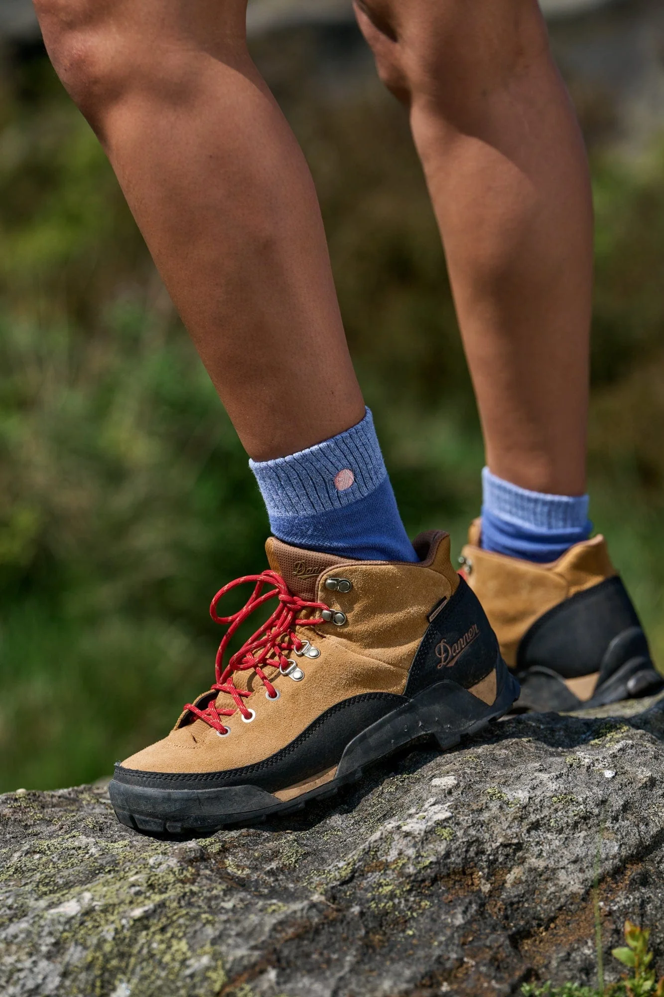 Bamboo Hiking Socks - Bluebell - Image 4