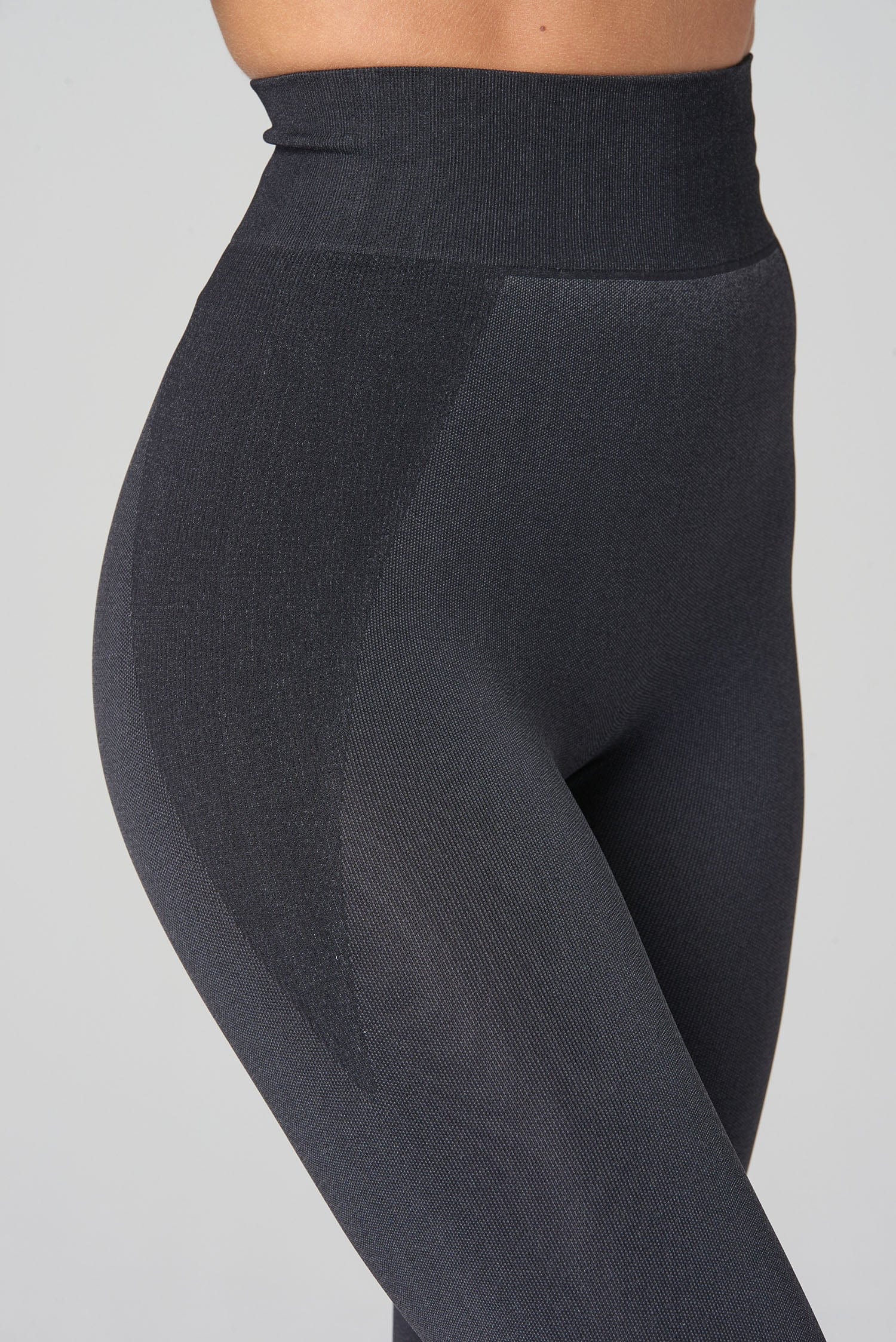 Thermal Seamless Base Layer Tights - Black - Image 6