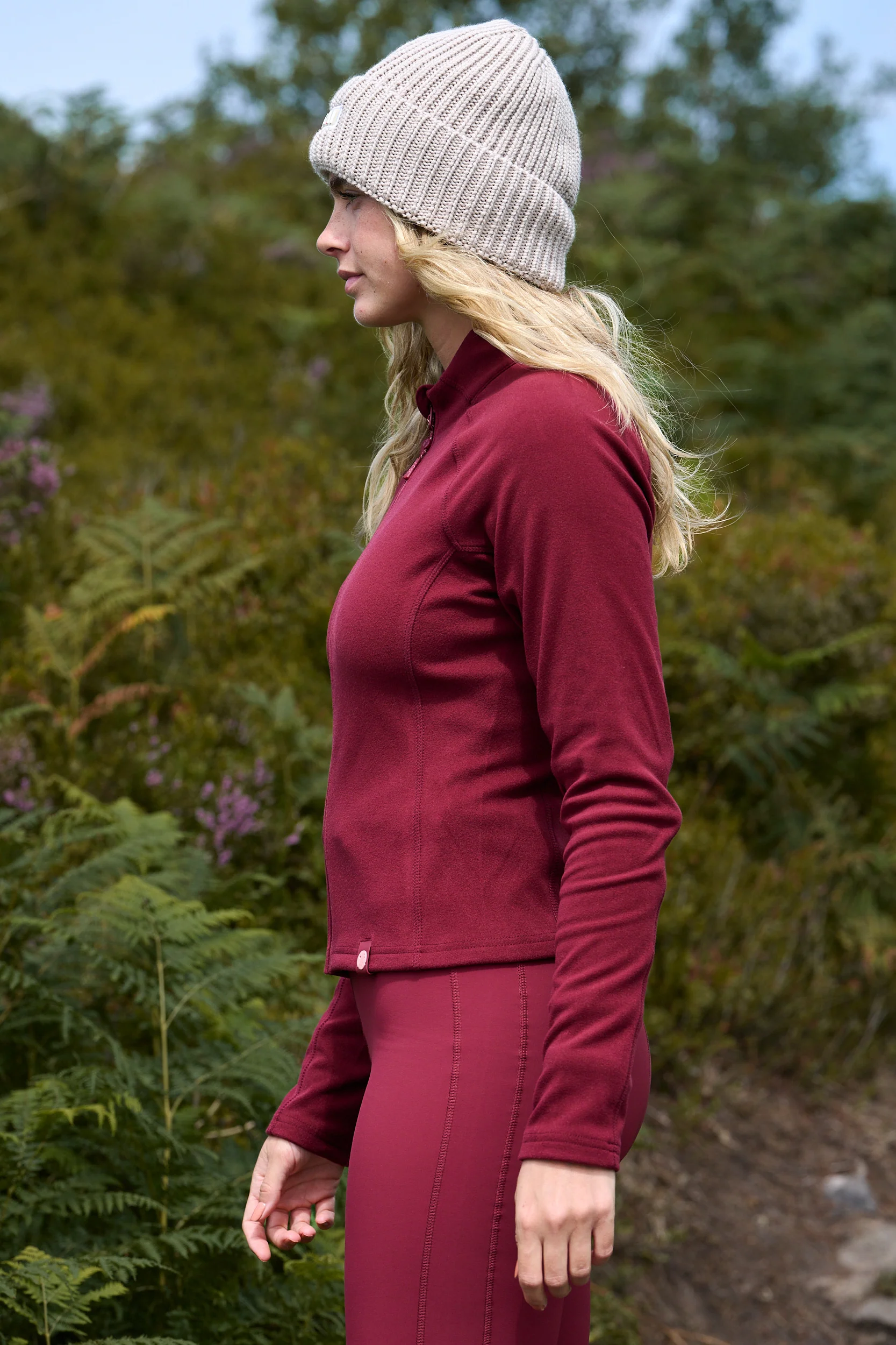 Endurasoft Full Zip - Cabernet - Image 3