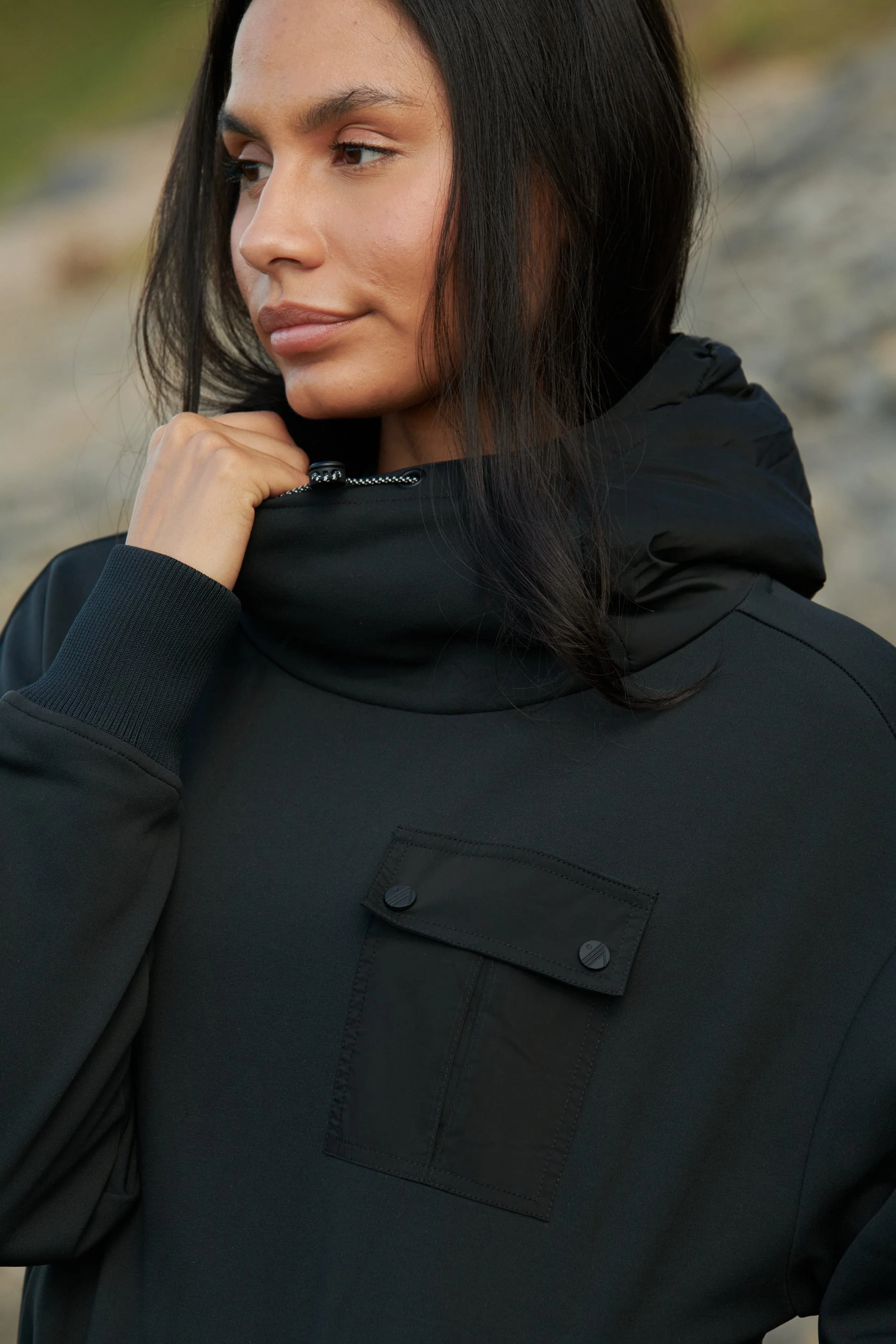 Go Explore Hoodie  - Black - Image 6