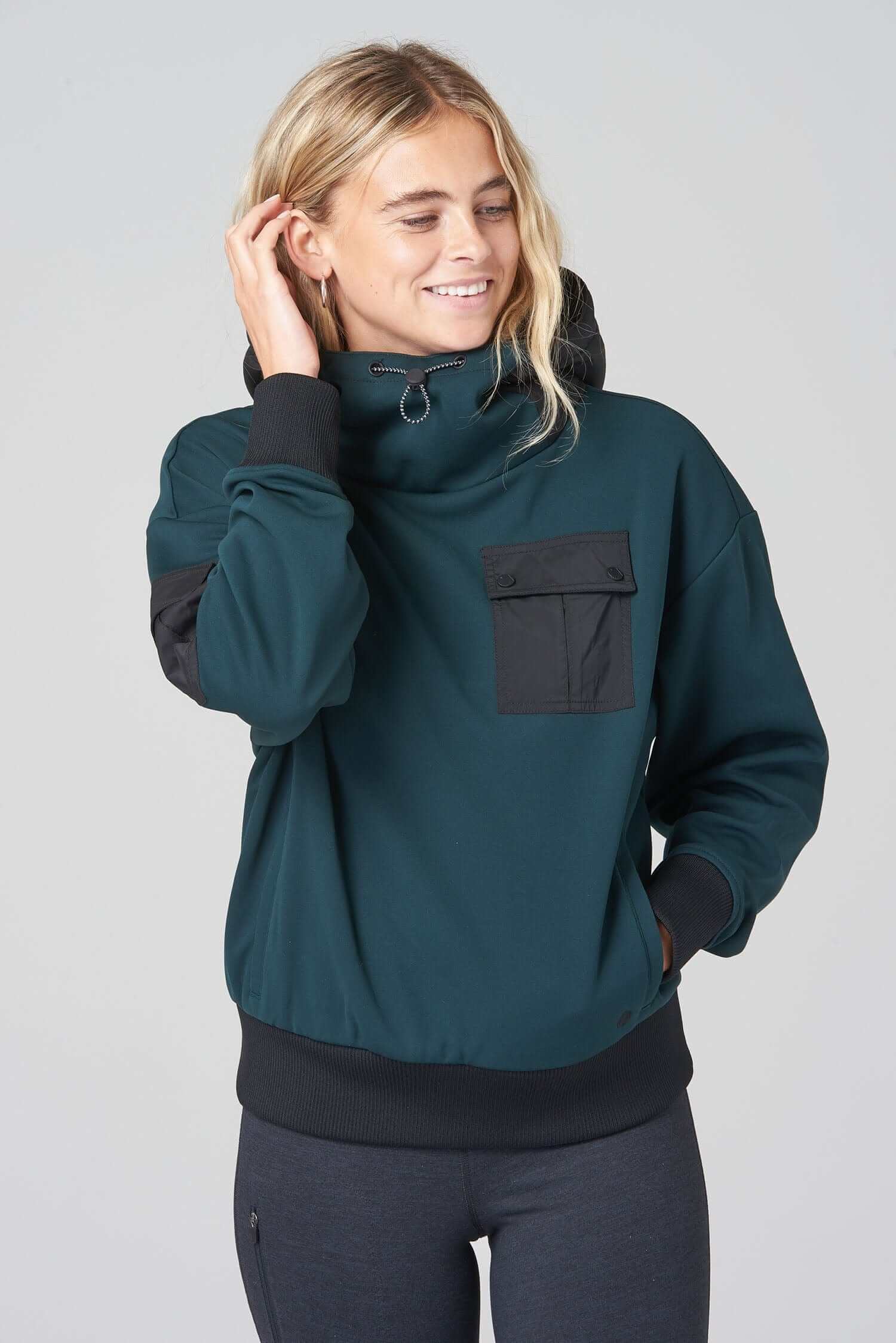 Go Explore Hoodie - Forest Green - Image 8