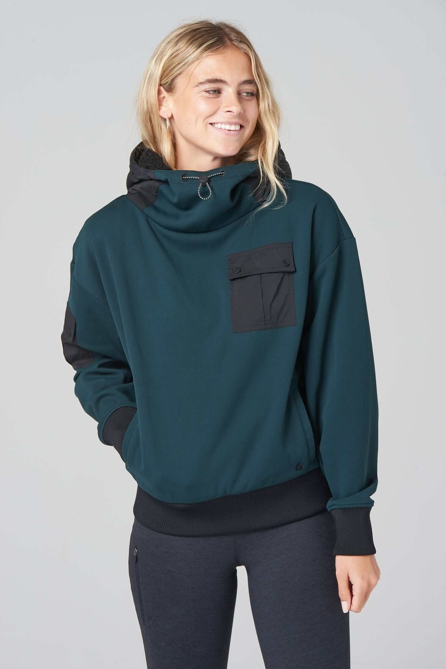 Go Explore Hoodie - Forest Green - Image 9