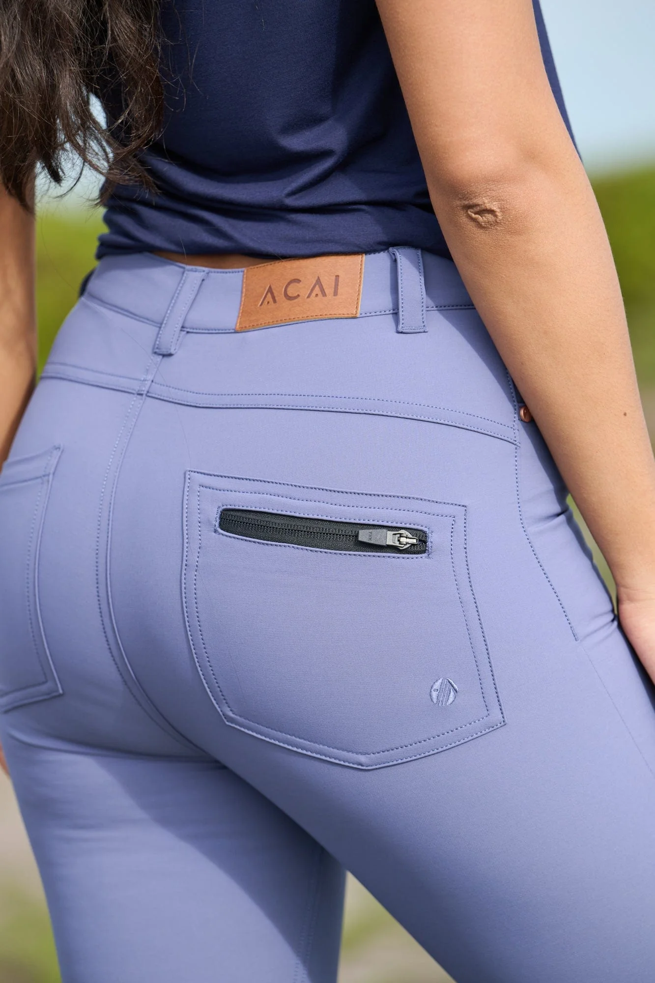 MAX Stretch Skinny Outdoor Trousers - Nightshadow Blue - Image 9