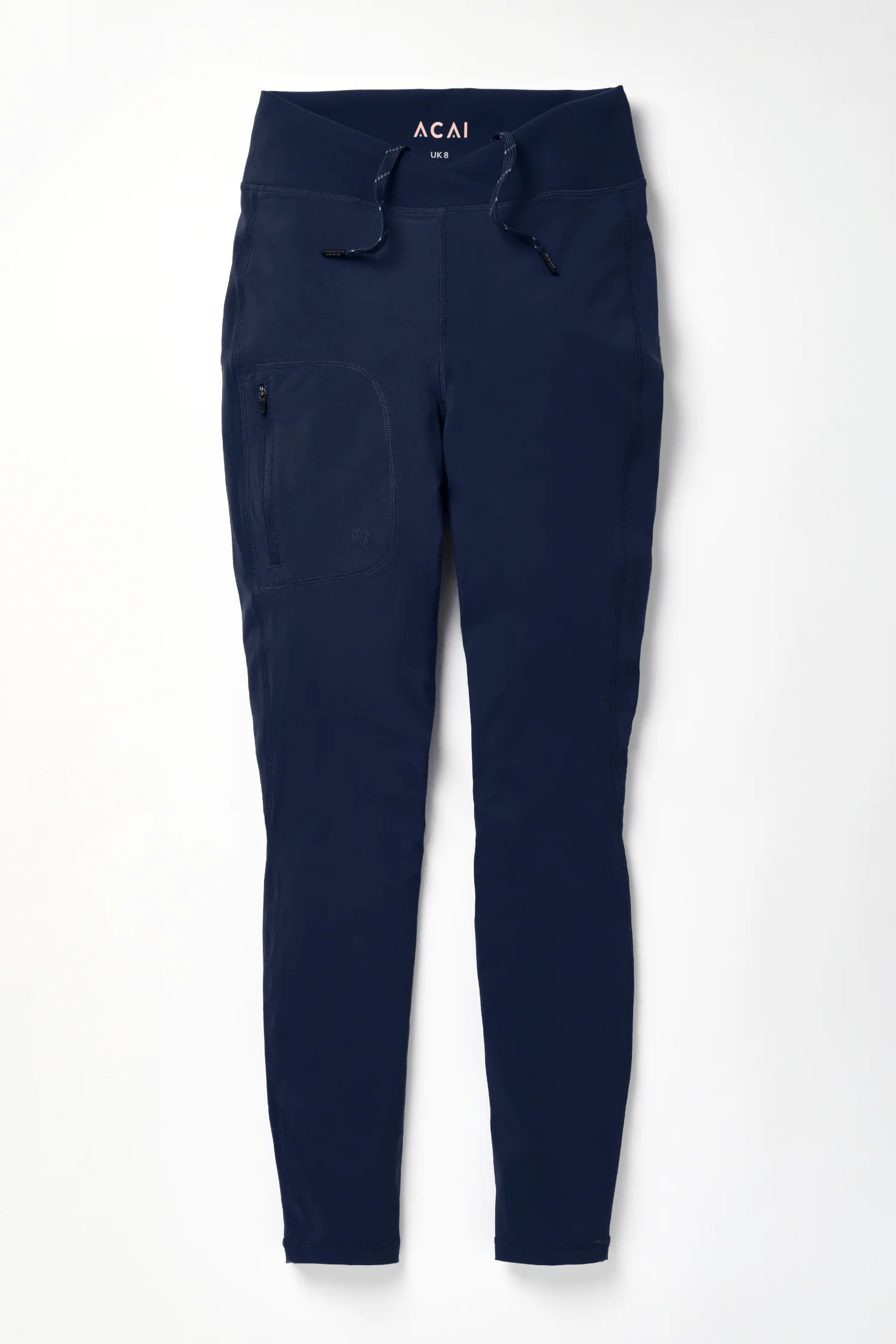 Shower Resistant Softshell Leggings - Deep Navy - Image 6