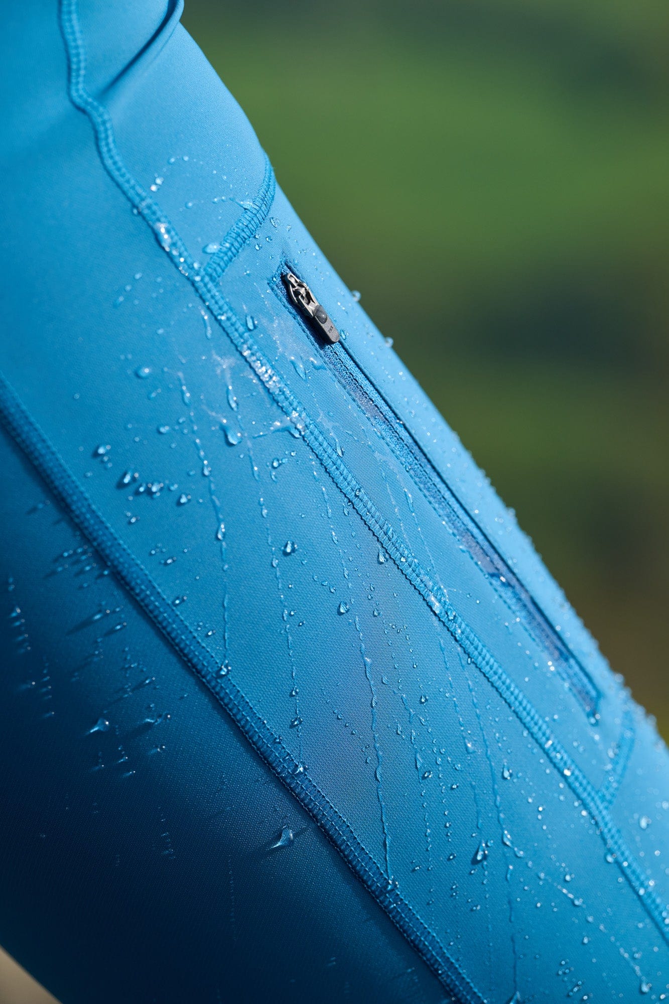 Shower Resistant Softshell Leggings - Ink Blue - Image 3