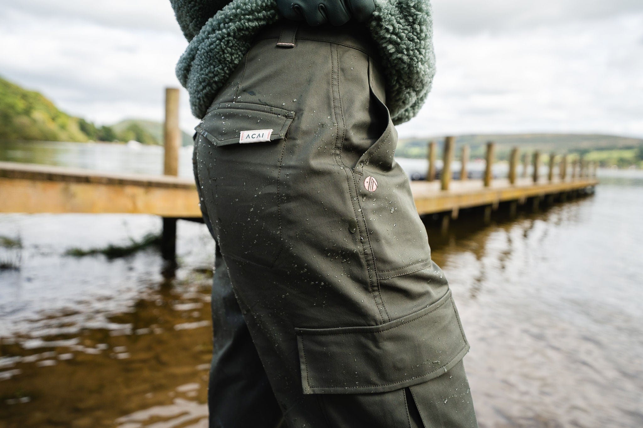 Straight Leg Cargos - Deep Khaki - Image 4