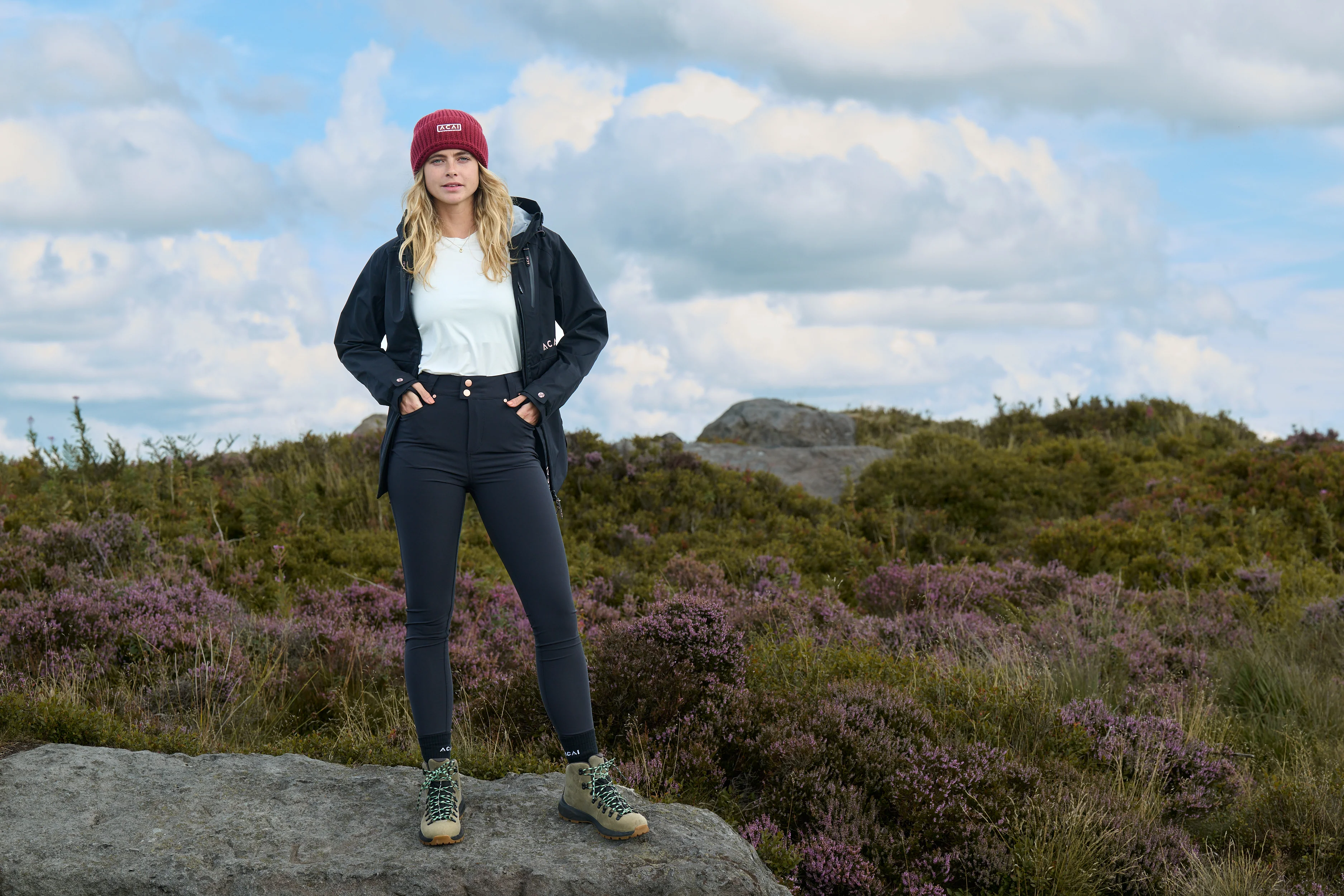 MAX Stretch Shape Skinny Outdoor Trousers - Black - Image 6