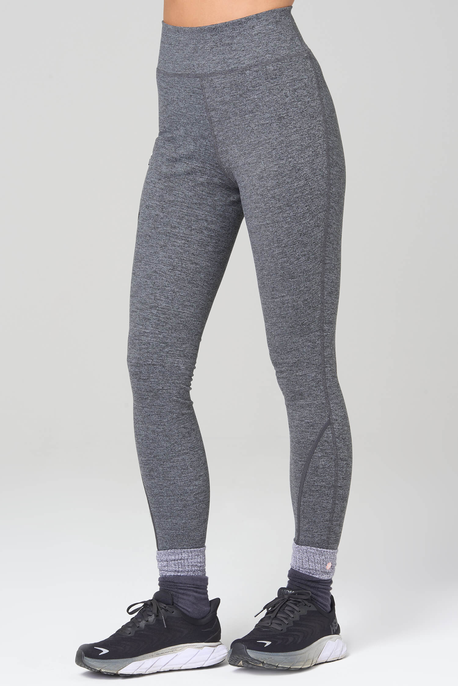 Thermal Outdoor Leggings - Charcoal - Image 7