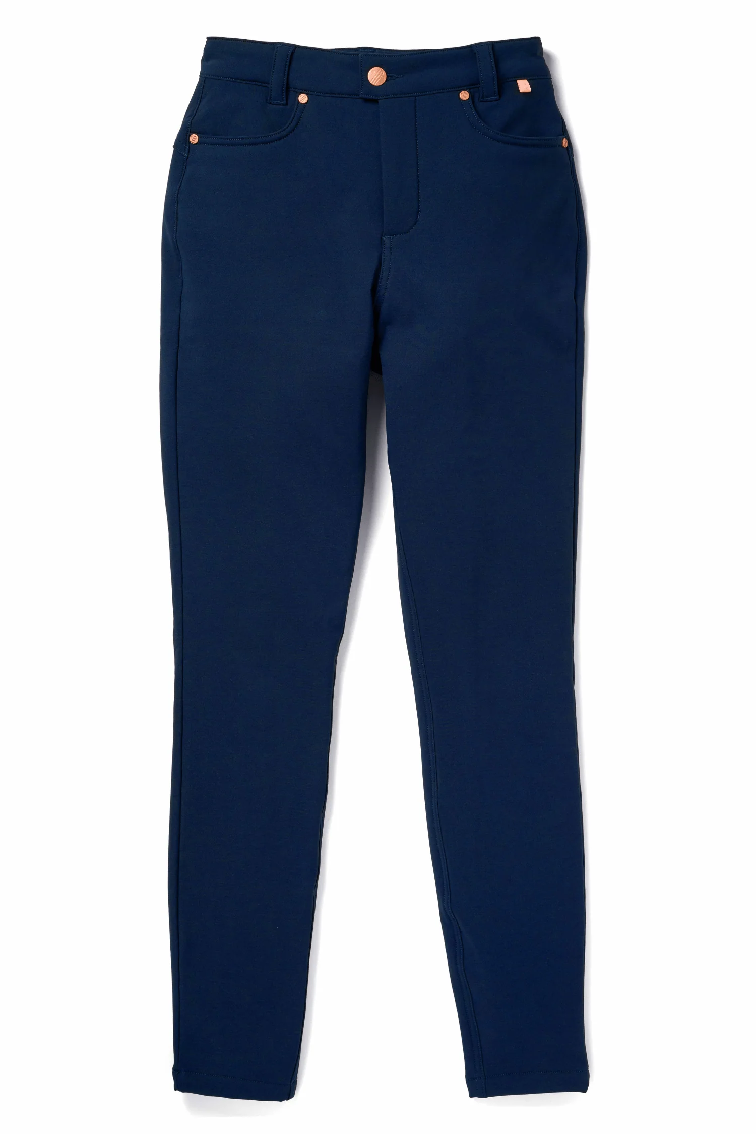MAX Stretch Thermal Skinny Outdoor Trousers - Deep Navy - Image 6