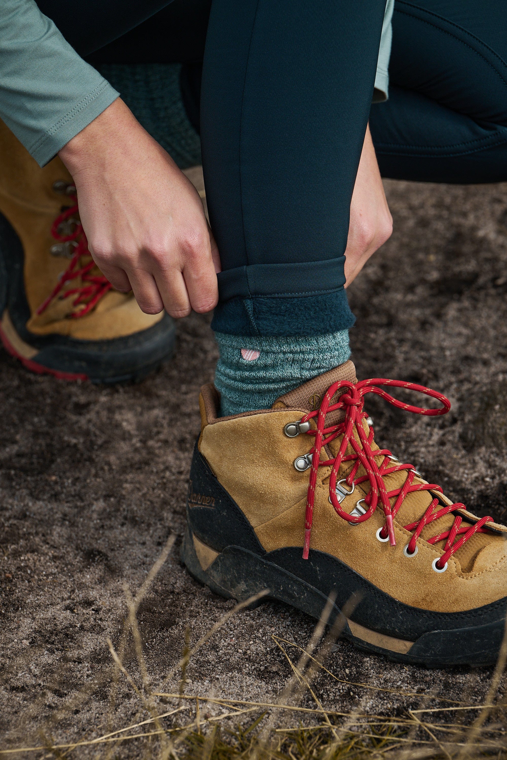 Thermal Skinny Outdoor Trousers - Evergreen - Image 12