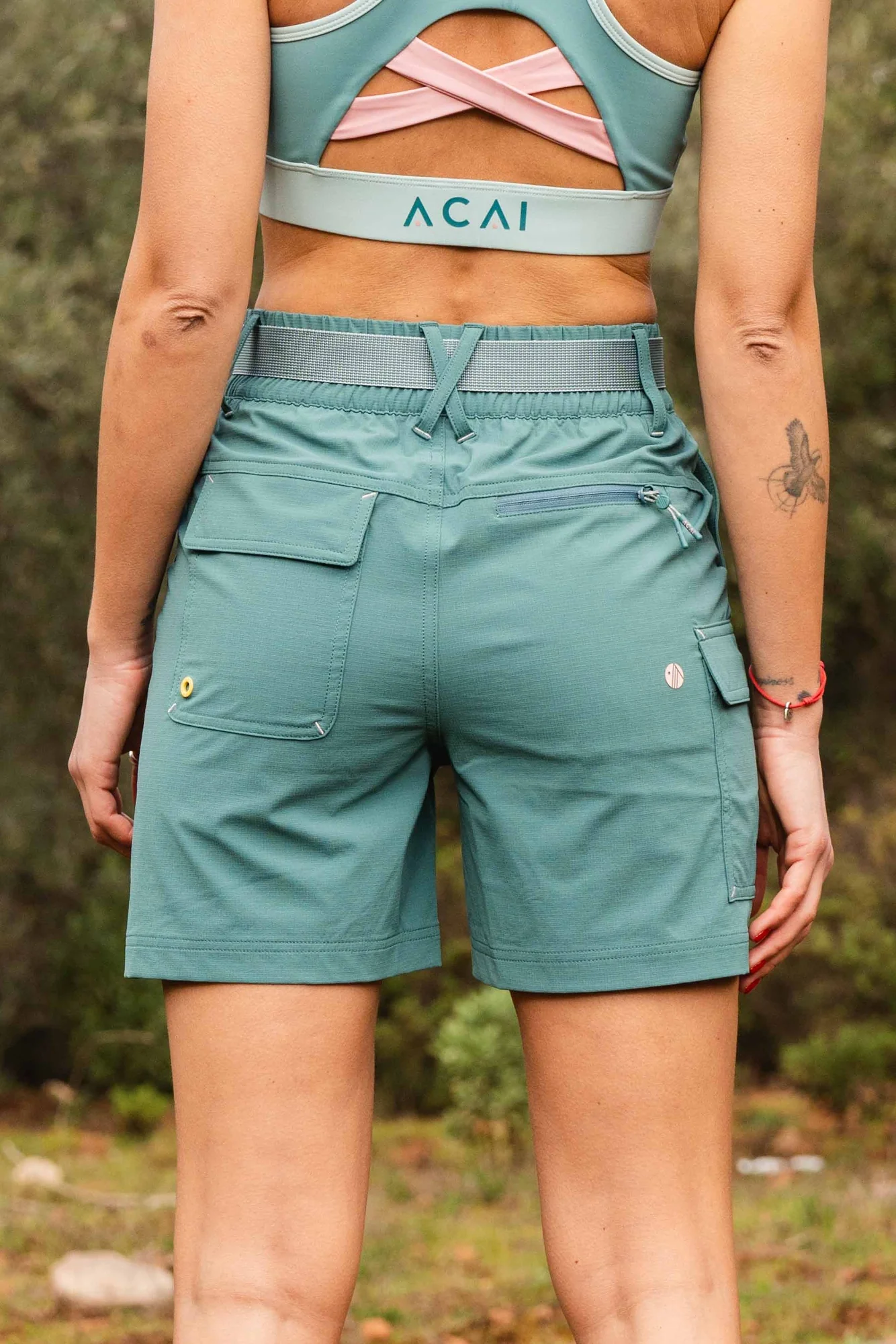 Trail Blaze Shorts - Sagebrush Green - Image 5